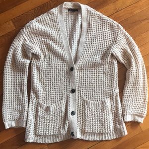 AE cream cardigan
